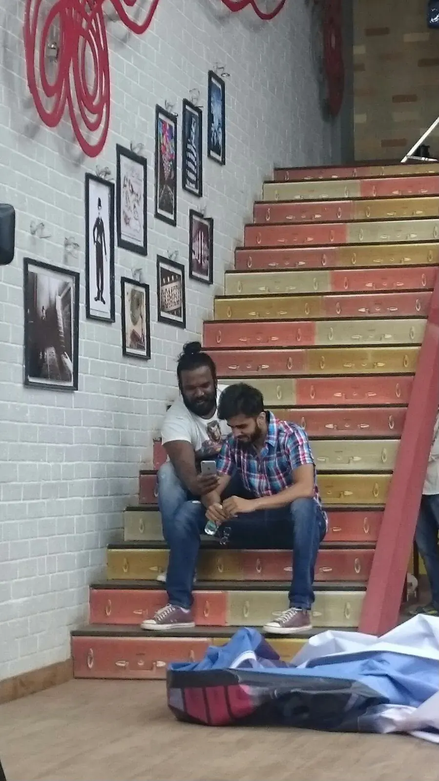 A quiet moment between takes, Utkarsh Jayesh Suratwala